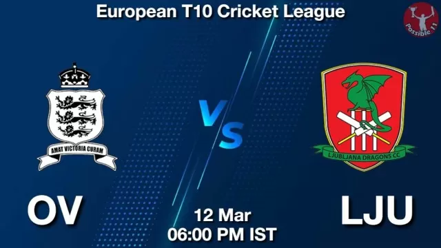 OV vs LJU ड्रीम11 भविष्यवाणी, फैंटेसी क्रिकेट टीम - 12 मार्च 2025