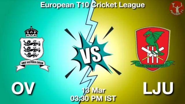 OV vs LJU ड्रीम11 भविष्यवाणी, फैंटेसी क्रिकेट टीम - 13 मार्च 2025