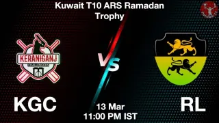 KGC vs RL Matcch Previews