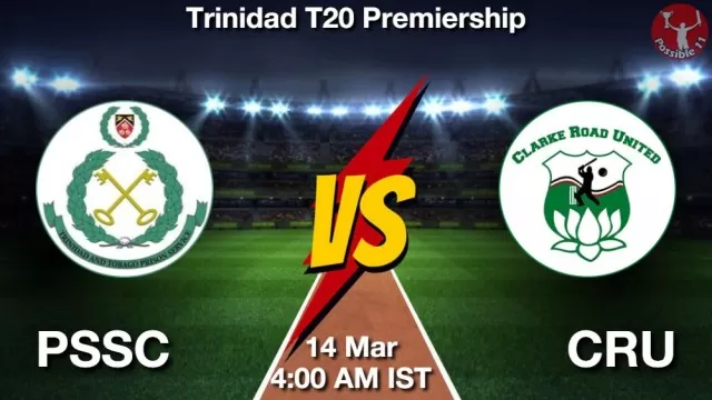 PSSC vs CRU ड्रीम11 भविष्यवाणी, फैंटेसी क्रिकेट टीम - 14 मार्च 2025
