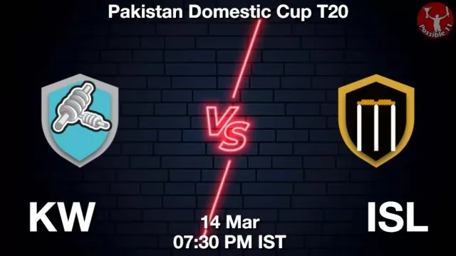 KW vs ISL ड्रीम11 भविष्यवाणी, फैंटेसी क्रिकेट टीम - 14 मार्च 2025