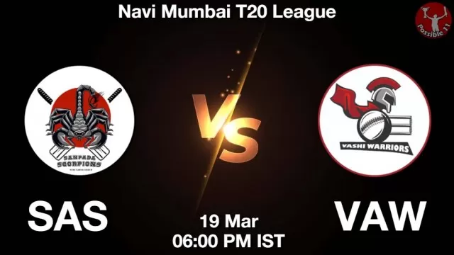 SAS vs VAW ड्रीम11 भविष्यवाणी, फैंटेसी क्रिकेट टीम - 19 मार्च 2025