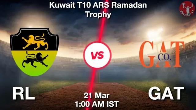 RL vs GAT ड्रीम11 भविष्यवाणी, फैंटेसी क्रिकेट टीम - 21 मार्च 2025