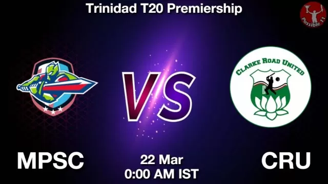 MPSC vs CRU ड्रीम11 भविष्यवाणी, फैंटेसी क्रिकेट टीम - 22 मार्च 2025