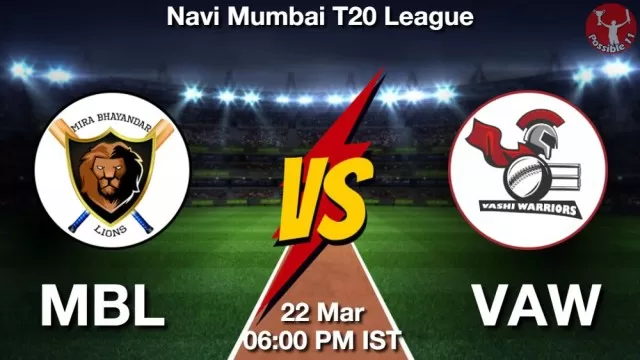 MBL vs VAW ड्रीम11 भविष्यवाणी, फैंटेसी क्रिकेट टीम - 22 मार्च 2025