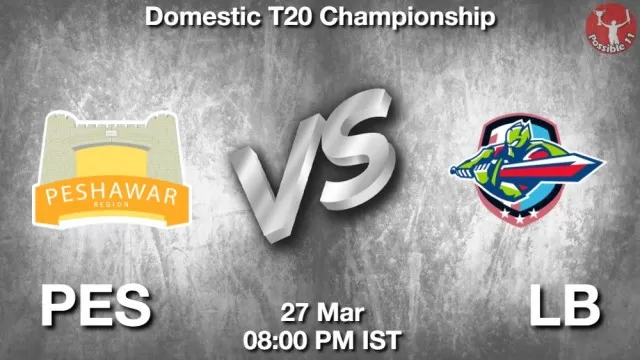 PES vs LB ड्रीम11 भविष्यवाणी, फैंटेसी क्रिकेट टीम - 27 मार्च 2025