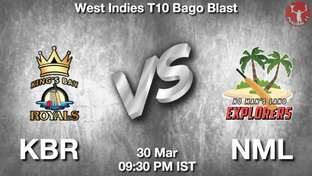 KBR vs NML ड्रीम11 भविष्यवाणी, फैंटेसी क्रिकेट टीम - 30 मार्च 2025