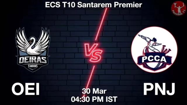 OEI vs PNJ ड्रीम11 भविष्यवाणी, फैंटेसी क्रिकेट टीम - 30 मार्च 2025