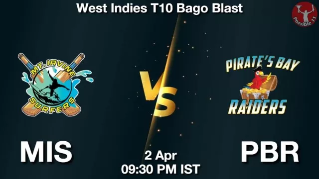 MIS vs PBR ड्रीम11 भविष्यवाणी, फैंटेसी क्रिकेट टीम - 02 अप्रैल 2025