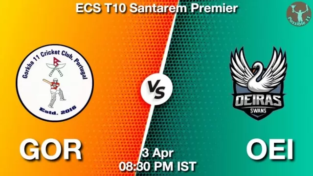 GOR vs OEI ड्रीम11 भविष्यवाणी, फैंटेसी क्रिकेट टीम - 03 अप्रैल 2025