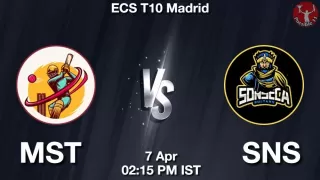 MST vs SNS Matcch Previews
