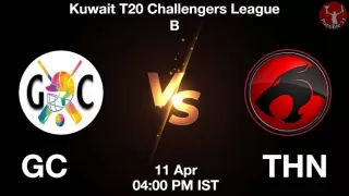 GC vs THN Matcch Previews