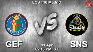 GEF vs SNS Matcch Previews