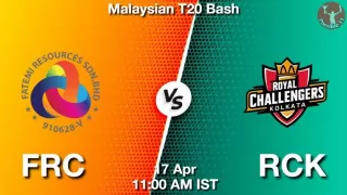 FRC vs RCK Matcch Previews