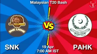 SNK vs PAHK Matcch Previews
