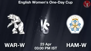 WAR-W vs HAM-W Matcch Previews
