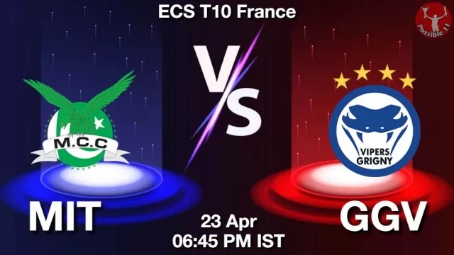 MIT vs GGV ड्रीम11 भविष्यवाणी, फैंटेसी क्रिकेट टीम - 23 अप्रैल 2025