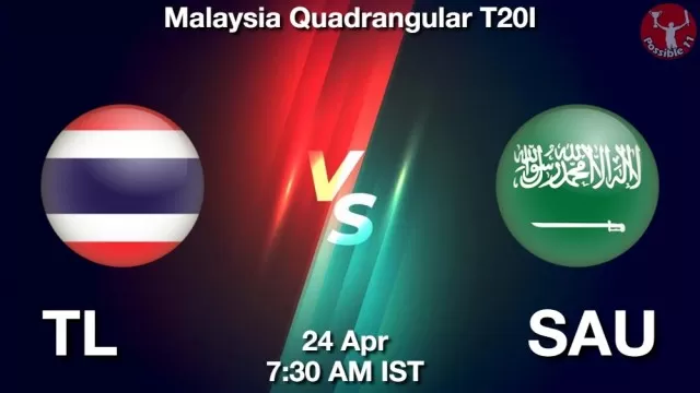 TL vs SAU ड्रीम11 भविष्यवाणी, फैंटेसी क्रिकेट टीम - 24 अप्रैल 2025