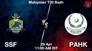 SSF vs PAHK Matcch Previews