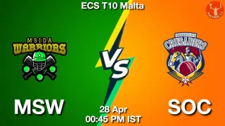 MSW vs SOC Matcch Previews
