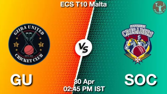 GU vs SOC ड्रीम11 भविष्यवाणी, फैंटेसी क्रिकेट टीम - 30 अप्रैल 2025