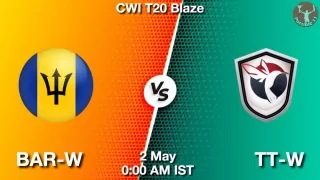 BAR-W vs TT-W Matcch Previews