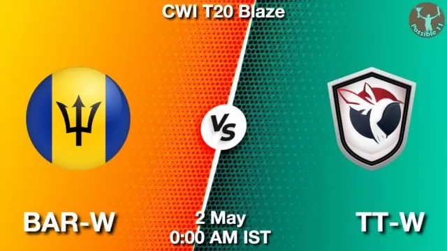 BAR-W vs TT-W ड्रीम11 भविष्यवाणी, फैंटेसी क्रिकेट टीम - 02 मई 2025