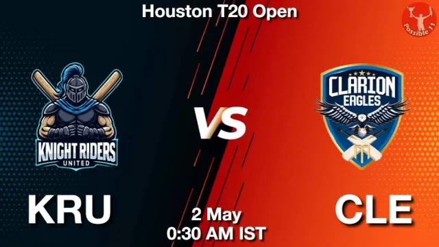 KRU vs CLE ड्रीम11 भविष्यवाणी, फैंटेसी क्रिकेट टीम - 02 मई 2025