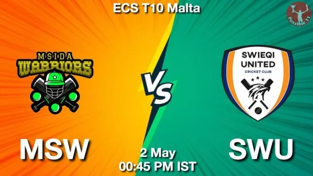 MSW vs SWU ड्रीम11 भविष्यवाणी, फैंटेसी क्रिकेट टीम - 02 मई 2025