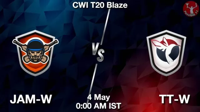 JAM-W vs TT-W ड्रीम11 भविष्यवाणी, फैंटेसी क्रिकेट टीम - 04 मई 2025