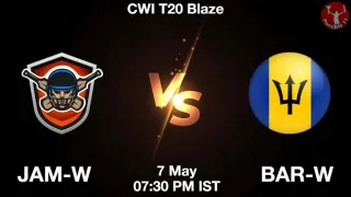 JAM-W vs BAR-W Matcch Previews