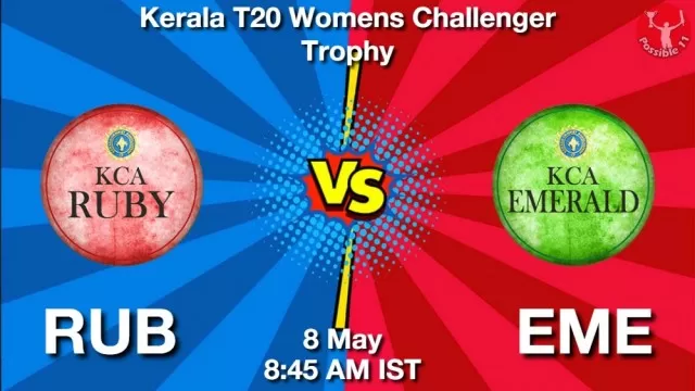 RUB vs EME ड्रीम11 भविष्यवाणी, फैंटेसी क्रिकेट टीम - 08 मई 2025