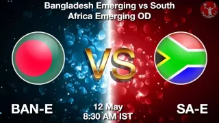 BAN-E vs SA-E Matcch Previews