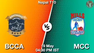 BCCA vs MCC Matcch Previews