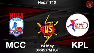 MCC vs KPL Matcch Previews