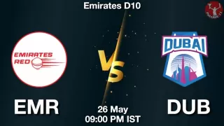 EMR vs DUB Matcch Previews