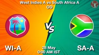 WI-A vs SA-A Matcch Previews