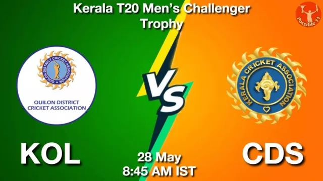 KOL vs CDS ड्रीम11 भविष्यवाणी, फैंटेसी क्रिकेट टीम - 28 मई 2025