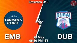 EMB vs DUB Matcch Previews