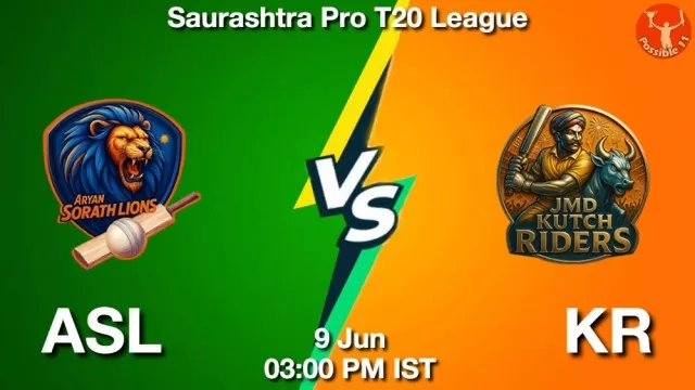 ASL vs KR ड्रीम11 भविष्यवाणी, फैंटेसी क्रिकेट टीम - 09 जून 2025