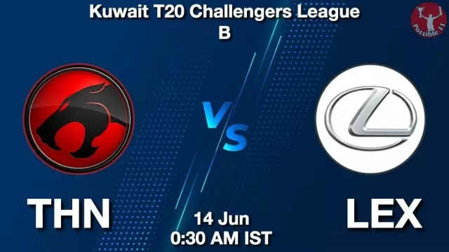 THN vs LEX ड्रीम11 भविष्यवाणी, फैंटेसी क्रिकेट टीम - 14 जून 2025