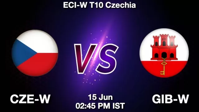 CZE-W vs GIB-W ड्रीम11 भविष्यवाणी, फैंटेसी क्रिकेट टीम - 15 जून 2025
