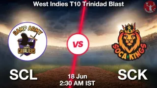 SCL vs SCK Matcch Previews