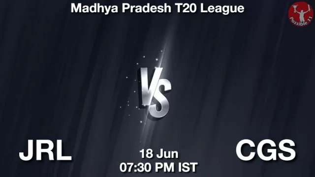JRL vs CGS ड्रीम11 भविष्यवाणी, फैंटेसी क्रिकेट टीम - 18 जून 2025