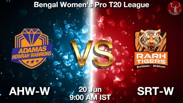 AHW-W vs SRT-W ड्रीम11 भविष्यवाणी, फैंटेसी क्रिकेट टीम - 20 जून 2025