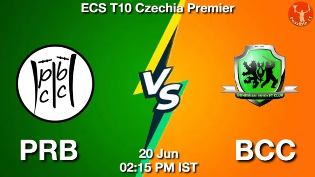 PRB vs BCC ड्रीम11 भविष्यवाणी, फैंटेसी क्रिकेट टीम - 20 जून 2025