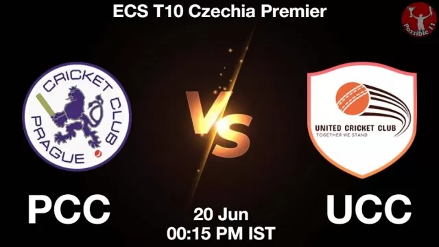 PCC vs UCC ड्रीम11 भविष्यवाणी, फैंटेसी क्रिकेट टीम - 20 जून 2025