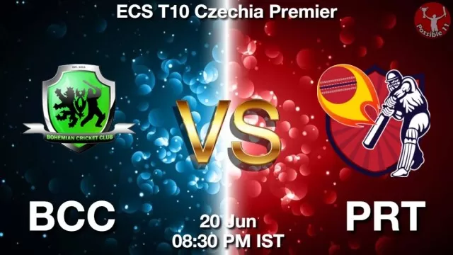 BCC vs PRT ड्रीम11 भविष्यवाणी, फैंटेसी क्रिकेट टीम - 20 जून 2025
