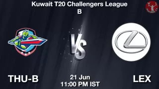 THU-B vs LEX Matcch Previews