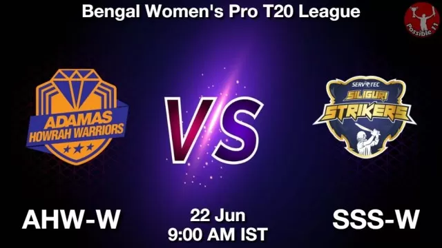 AHW-W vs SSS-W ड्रीम11 भविष्यवाणी, फैंटेसी क्रिकेट टीम - 22 जून 2025